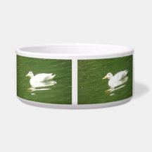 Duck on the Water Dog Bowl
