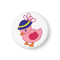 Duck - Pink magnets