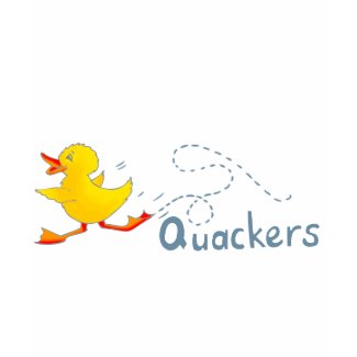 Duck Quackers t-shirt yellow shirt