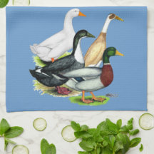 Duck Quartet Towels