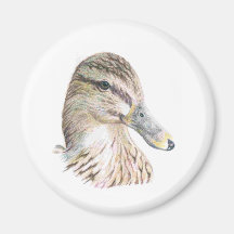Duck Refrigerator Magnet