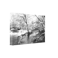 Duck River at Old Stone Fort State Park wrappedcanvas
