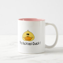 Duck Says Quack Mugs