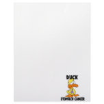 Duck Stomach Cancer Customized Letterhead