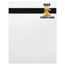 Duck Stomach Cancer Personalized Letterhead