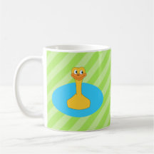Duck Swimming in a Pond. Mug