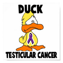 Duck Testicular Cancer posters