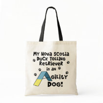 Duck Toller Agility Dog bags by MenagerieMayhem Duck Toller Agility Dog bags