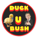Duck U Bush Sticker