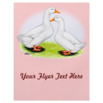 Duck:  White Pekins Flyer