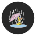 duck with umbrella stickers by doonidesignsanimals duck with umbrella stickers