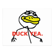 Duck Yea - Postcard