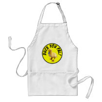 Duck You Pal Apron by burntright Duck You Pal Apron