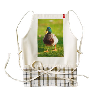 Duck Zazzle HEART Apron