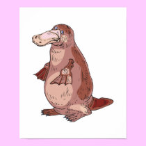 duckbill platypus posters by doonidesignsanimals duckbill platypus posters