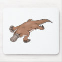 duckbilled platypus mousepads