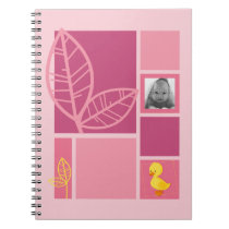 Duckling pink notebook notebooks