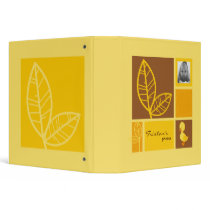 Duckling yellow binder binders