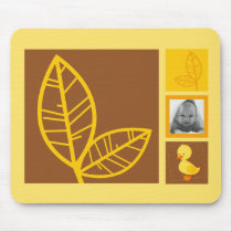 Duckling yellow mousepad mousepads