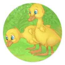 Ducklings Stickers by sammysstudio Ducklings Stickers