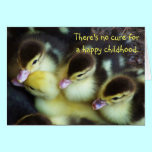 Ducklings "Thanks, Mom" Mother's Day Card cards
