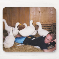 Ducks and Jack Mousepad by jackandtim Ducks and Jack Mousepad