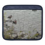 Ducks-at-the-River ipad Sleeve ipad sleeves