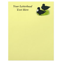 Ducks:  Black Calls Letterhead Design