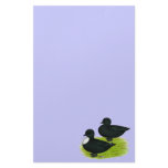 Ducks:  Black Calls Customized Stationery