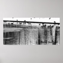 Ducks by Betsy Michael Print