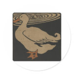 Ducks by the Pond Stickers