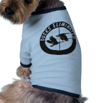 ducks_eliminated dog tshirt