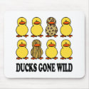Ducks Gone Wild mousepads