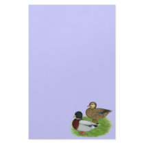 Ducks:  Gray Calls Stationery