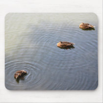 ducks in a pond mousepads by DonnaGrayson_Photos ducks in a pond mousepads