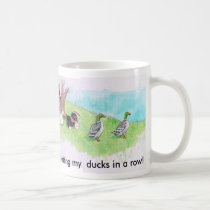 Ducks in a Row mugs