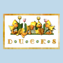 Ducks in a Row Poster posters