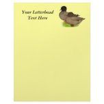 Ducks:  Khaki Calls Customized Letterhead