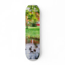 Ducks on Pond Custom Skate Board