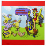 Ducks on the run napkins