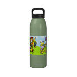 Ducks on the run water bottles