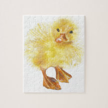 ducky , baby chick puzzles