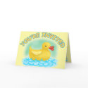 DUCKY BABY SHOWER INVITATION cards