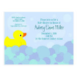 Ducky Bubble Bath Post Cards