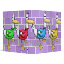 ducky parade notebook binders