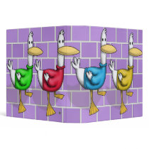 ducky parade notebook binders