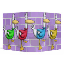ducky parade notebook binders