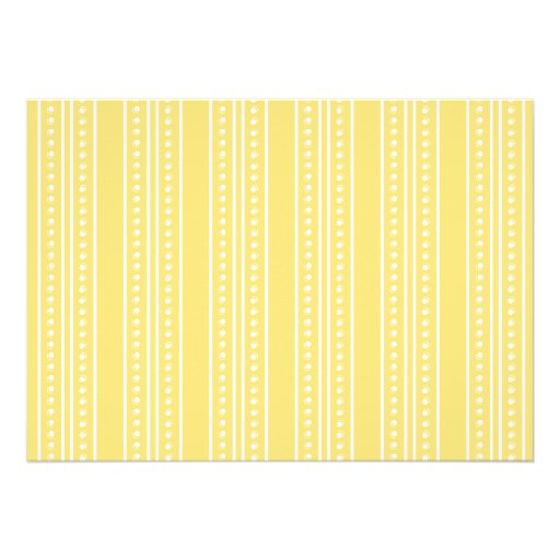 Ducky Pattern Baby Shower Personalized Invite