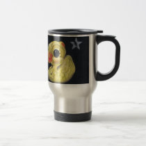 duck, rubberduck, sugar, fueled, sugarfueled, coallus, michael, banks, rushton, bigeyes, Caneca com design gráfico personalizado