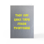 Duct Tape Get Well Soon cards
